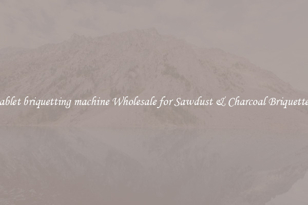  tablet briquetting machine Wholesale for Sawdust & Charcoal Briquettes 