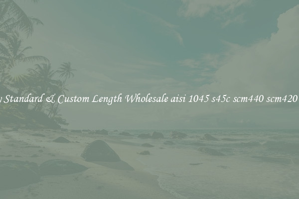 Buy Standard & Custom Length Wholesale aisi 1045 s45c scm440 scm420 tool