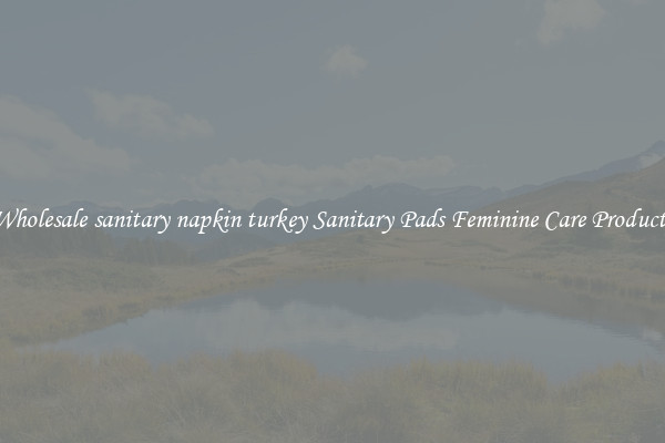 Wholesale sanitary napkin turkey Sanitary Pads Feminine Care Products