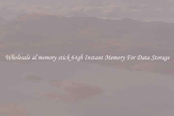 Wholesale al memory stick 64gb Instant Memory For Data Storage