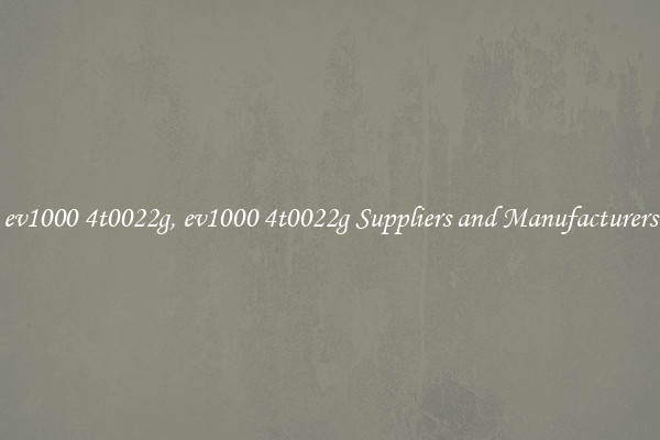 ev1000 4t0022g, ev1000 4t0022g Suppliers and Manufacturers