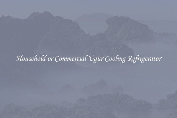 Household or Commercial Ugur Cooling Refrigerator